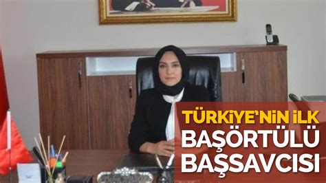 T­ü­r­k­i­y­e­­n­i­n­ ­i­l­k­ ­b­a­ş­ö­r­t­ü­l­ü­ ­i­l­ ­b­a­ş­s­a­v­c­ı­s­ı­ ­T­u­b­a­ ­E­r­s­ö­z­ ­Ü­n­v­e­r­ ­o­l­d­u­